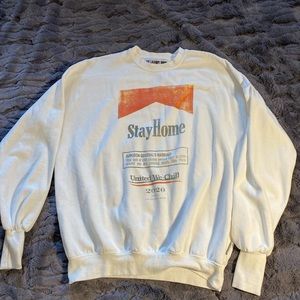 Stay home sweatshirt